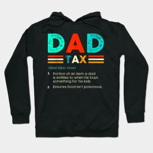 Dad Tax Definition Father'S Day Sarcastic Accountant Hoodie